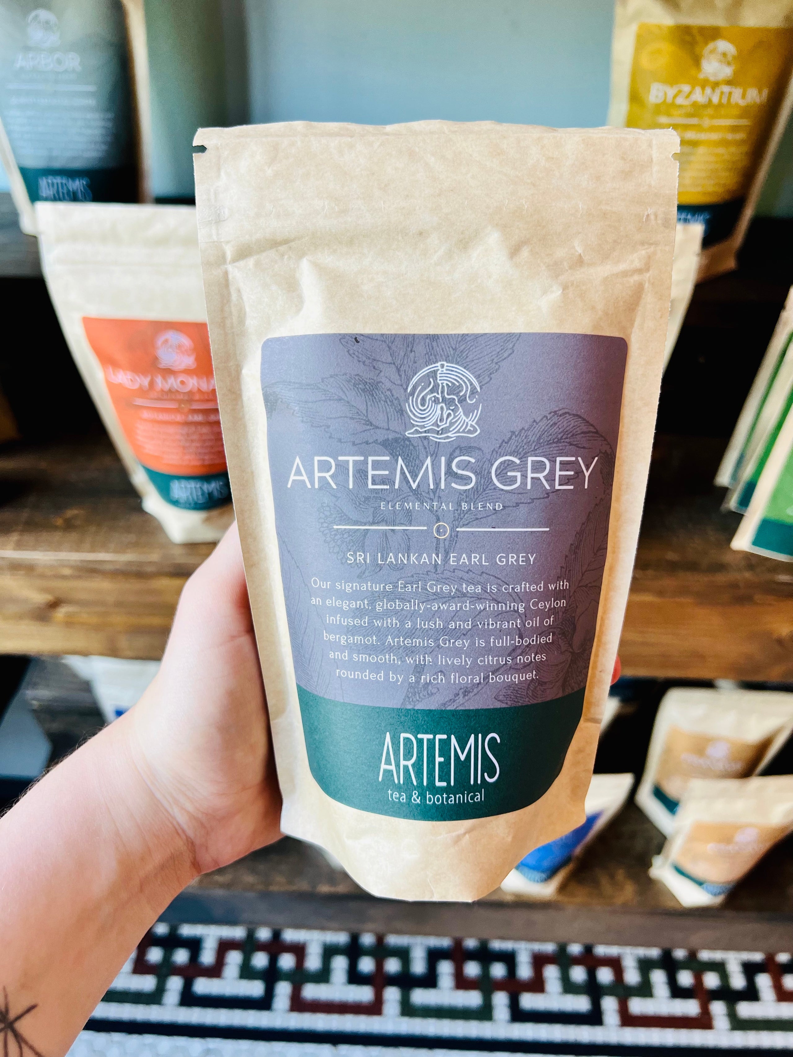 Ombord Intens Løse Artemis Grey - Elemental Black Tea Blend | AMATEUR COFFEE