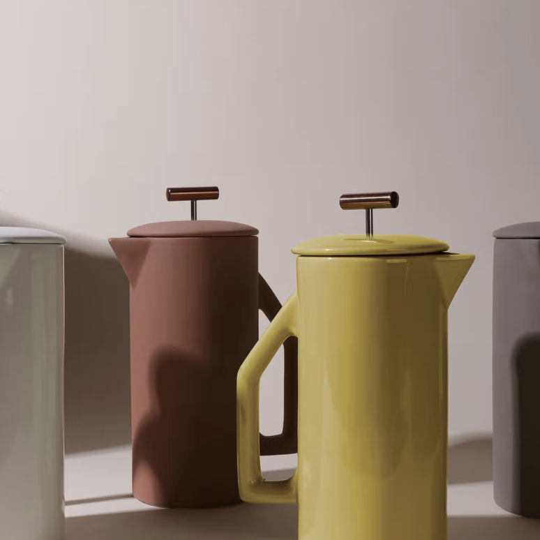 French press ceramic hot sale